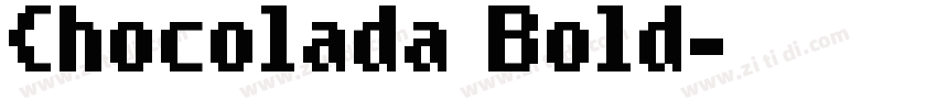 Chocolada Bold字体转换